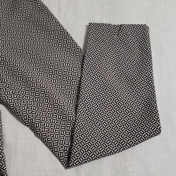 J Jill. Essential. Slim Ankle. Geometric Pattern. Size 4.  NWOT - Picture 2 of 13
